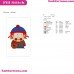 Southpark Embroidery Design 3