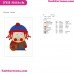 Southpark Embroidery Design 3