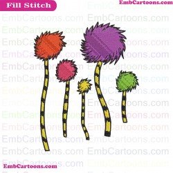 Speak For The Trees Dr Seuss The Cat In The Hat Embroidery Design