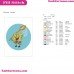 Spongebob Squarepants And Fishing Net Embroidery Design