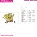 Spongebob Squarepants Embroidery Design 1