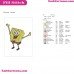 Spongebob Squarepants Embroidery Design 2