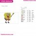 Spongebob Squarepants Embroidery Design 4