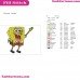 Spongebob Squarepants Embroidery Design 4