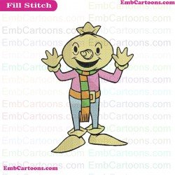 Spud Bob The Builder Embroidery Design