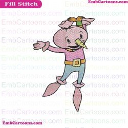 Spud Jumping Bob The Builder Embroidery Design
