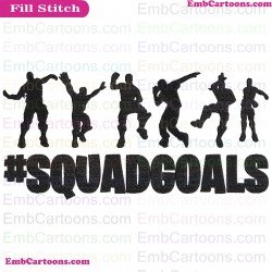 Squadgoals Svg Fortnite Logo Svg Fortnite Svg Floss Svg Battle Royale Svg Dance Svg Funny Svg Embroidery Design 4