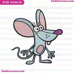 Squeeks Nature Cat Embroidery Design