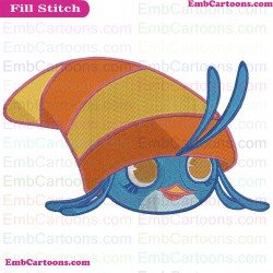 Stella Willow Face 2 Angry Birds Embroidery Design