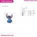 Stitch 2 Lilo And Stitch Embroidery Design