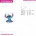 Stitch 3 Lilo And Stitch Embroidery Design