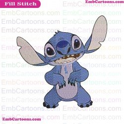 Stitch 5 Lilo And Stitch Embroidery Design