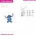 Stitch 5 Lilo And Stitch Embroidery Design