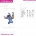 Stitch Guitar Singer Lilo And Stitch Left Embroidery Design