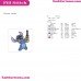 Stitch Guitar Singer Lilo And Stitch Left Embroidery Design