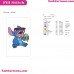 Stitch Ice Cream Lilo And Stitch Embroidery Design