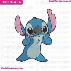Stitch Lilo And Stitch Embroidery Design