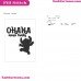 Stitch Ohana Means Lilo And Stitch Embroidery Design