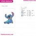 Stitch Smiling Lilo And Stitch Embroidery Design