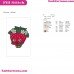 Strawberry Kiss Shopkins Embroidery Design