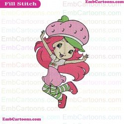 Strawberry Shortcake Berry Bitty Adventures Embroidery Design