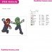 Super Mario And Luigi Embroidery Design