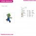 Super Mario Bros Luigi Winner Embroidery Design