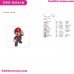 Super Mario Embroidery Design