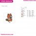 Super Mario Raccoon Embroidery Design