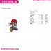 Super Mario Running Embroidery Design