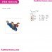 Superman Flaying Embroidery Design