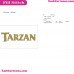 Tarzan Logo Embroidery Design
