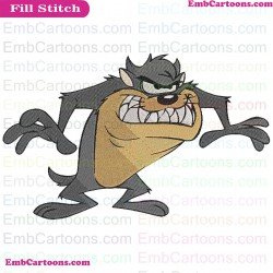 Taz Embroidery Design 1