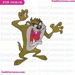 Taz Embroidery Design 6