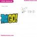 Teen Titans Go Logo Embroidery Design