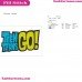 Teen Titans Go Logo Embroidery Design