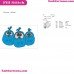 The Blues Jay, Jake, And Jim Angry Bird Embroidery Design 3