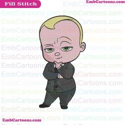 The Boss Baby Embroidery Design
