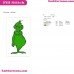 The Grinch Embroidery Design