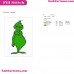 The Grinch Embroidery Design