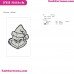 The Grinch Face Christmas Outline Embroidery Design