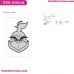 The Grinch Face Outline Silhouette Embroidery Design