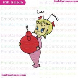 The Grinch Lou Dr Seuss The Cat In The Hat Embroidery Design