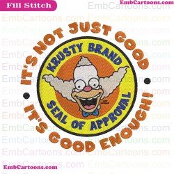 The Simpsons Embroidery Design 1