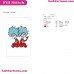 Thing 1 And Thing Dr Seuss The Cat In The Hat Embroidery Design 2