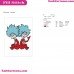 Thing 1 And Thing Dr Seuss The Cat In The Hat Embroidery Design 2
