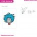 Thing 2 Face Smiley Dr Seuss The Cat In The Hat Embroidery Design