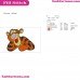 Tigger Half Winnie The Pooh Embroidery Design