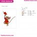 Timothy Mouse Say Hi 2 Dumbo Embroidery Design