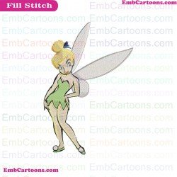 Tinkerbell Embroidery Design